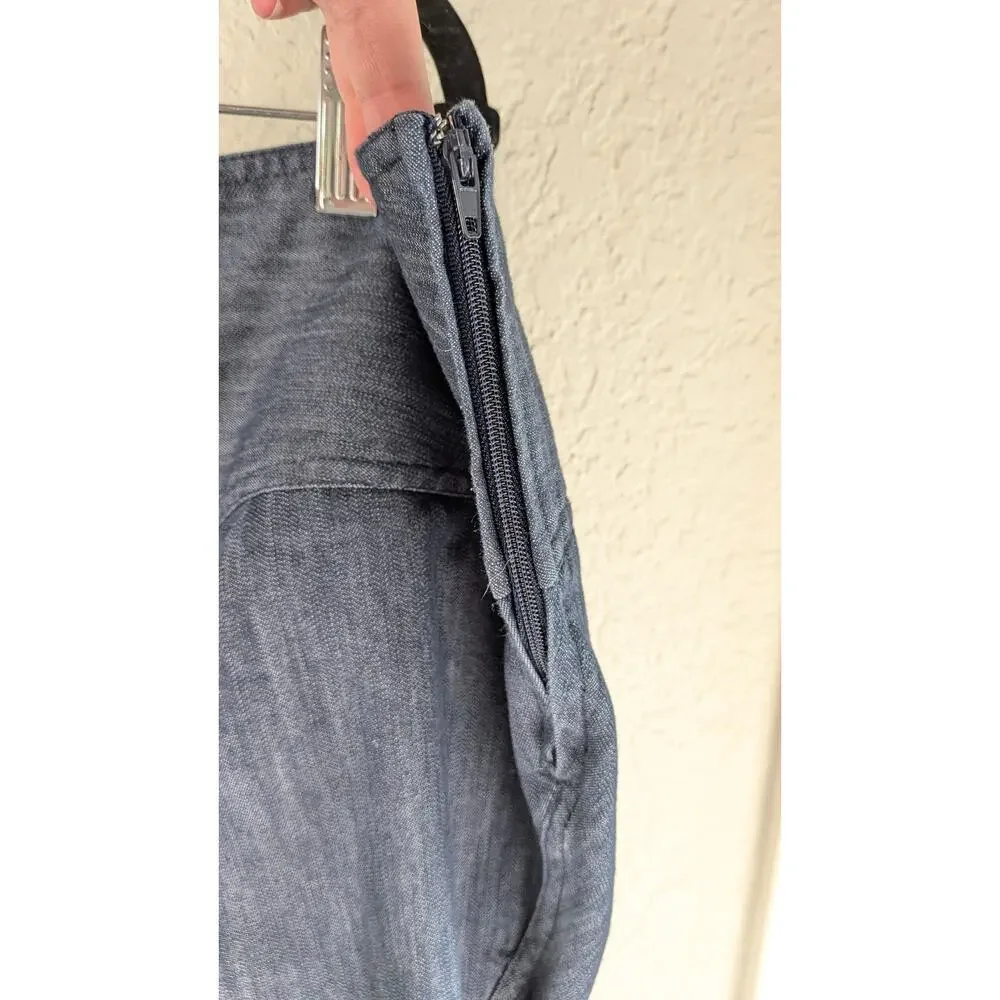 torrid ruched denim